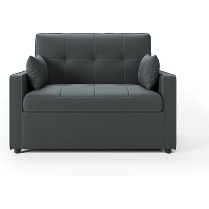 Schlafsofa 186x122cm mit verstellbarer Rückenlehne & Stauraum
