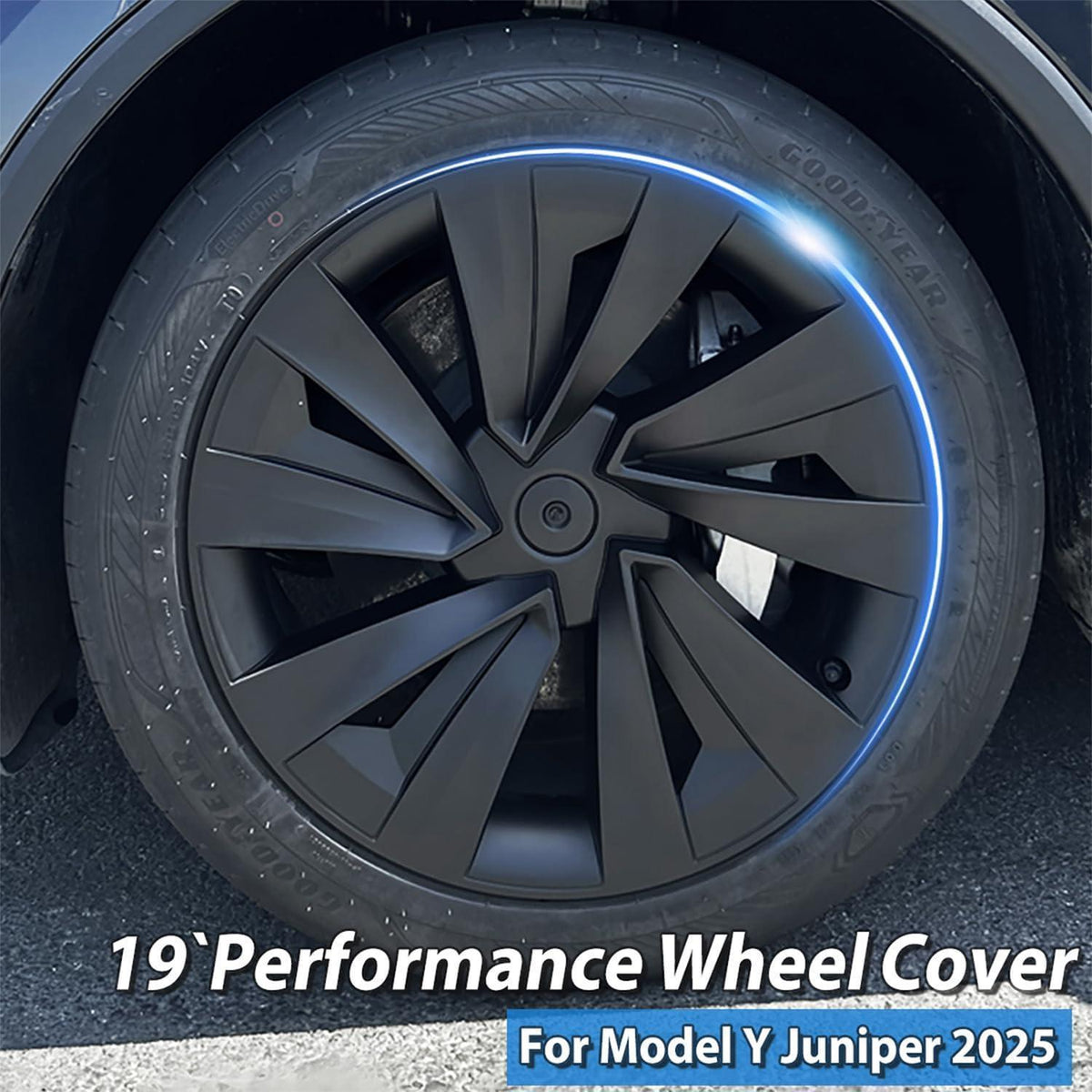 Radkappen Tesla Model Y Juniper 19 Zoll Schwarz