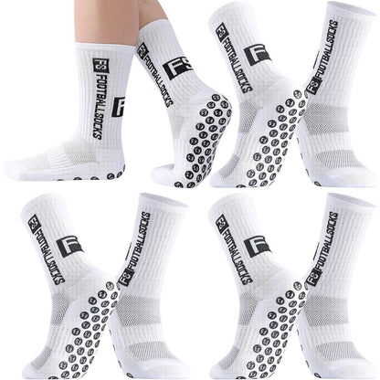 Fußballsocken mit Anti-Rutsch-Grip für Damen & Herren, 3 Paar