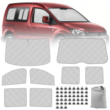 Thermo Matten Set Caddy Life Tramper 04-19 – Verdunkelung & Sonnenschutz