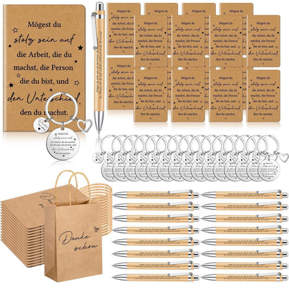Dankeschön Geschenkset für Kollegen – Motivierende Schreibwaren