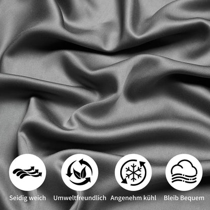 Bambus Bettwäsche-Set 135x200 cm | Atmungsaktiv & Kühlend