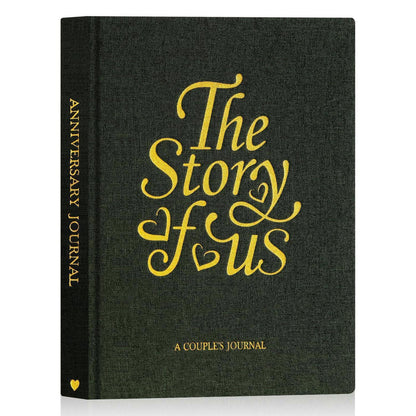 Hochzeitstagebuch "The Story of Us" - Paar Erinnerungsbuch