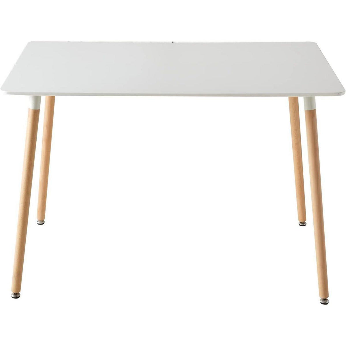 Esszimmer-Set: Esstisch (110x70cm) mit 6 skandinavischen Stühlen