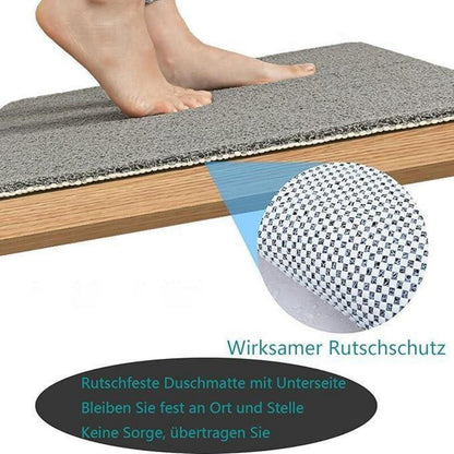 Rutschfeste Duschmatte 130x150 cm – Modern & Komfortabel