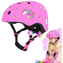 Einhorn Kinderhelm Fahrradhelm Rosa, 48-52 cm