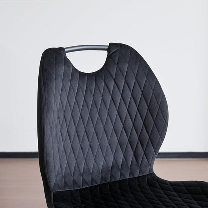 Esszimmerstühle Set 8 – Modern, Bequem & Robust Schwarz