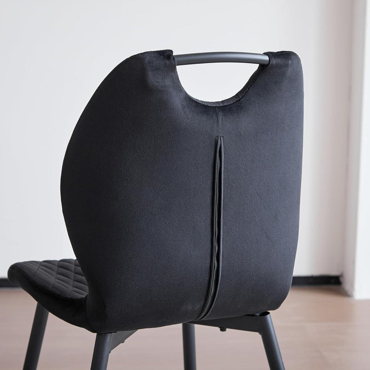 Esszimmerstühle Set 8 – Modern, Bequem & Robust Schwarz