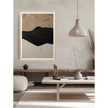 Holz Bilderrahmen A1 Wandmontage Natur
