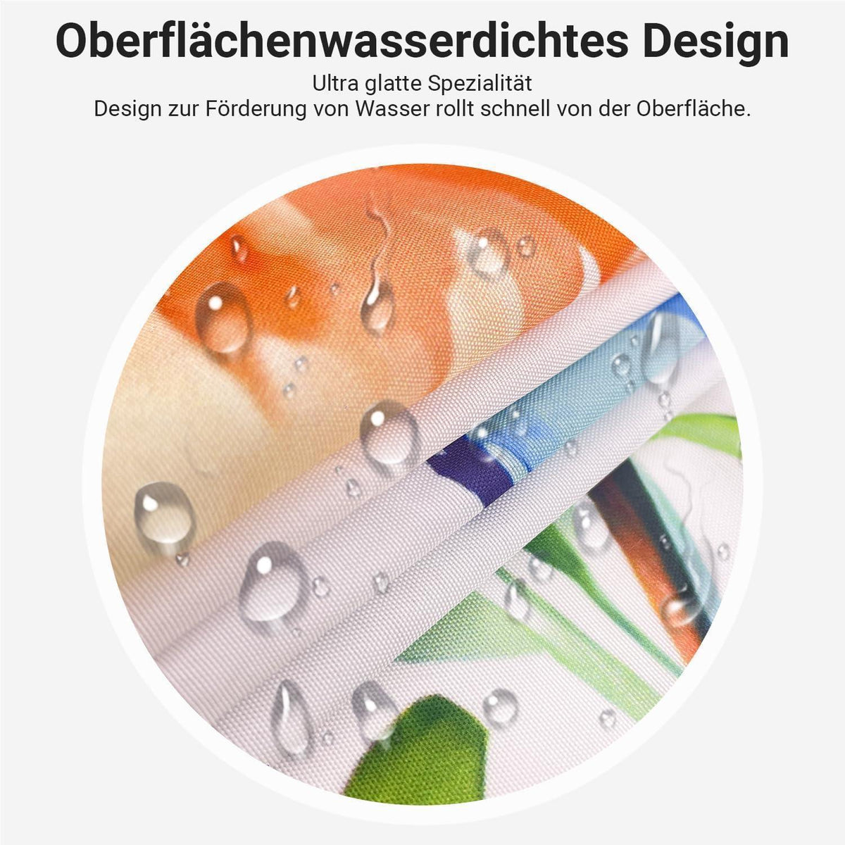 Duschvorhang Rosa Blumen Vogel 180x200 cm Textil Wasserabweisend