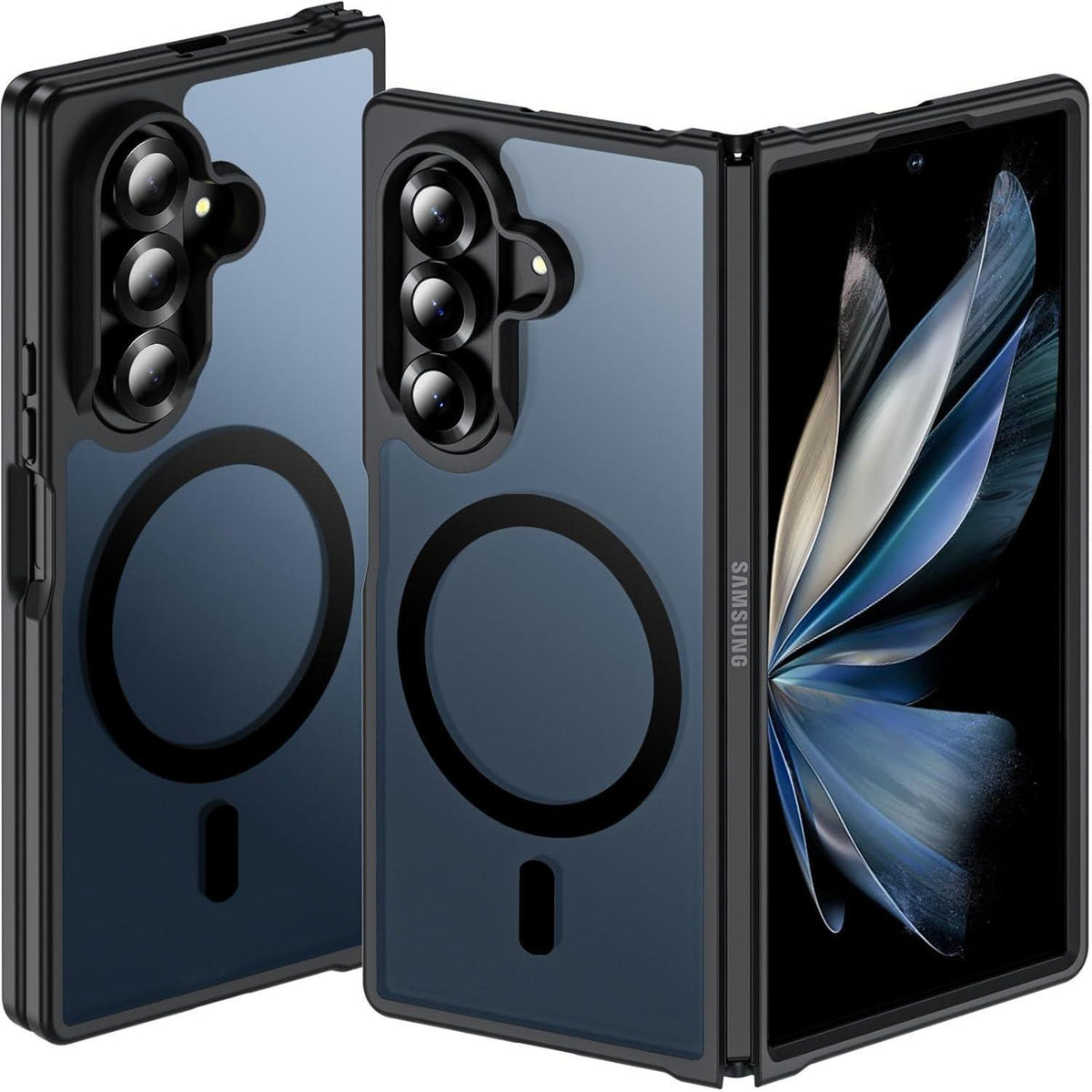 Schutzhülle für Samsung Galaxy Z Fold 7 mit MagSafe, matt, schwarz