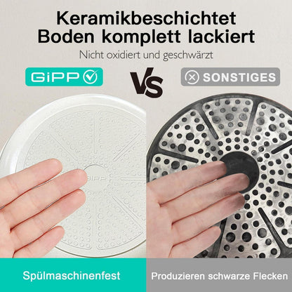 18-teiliges Antihaft-Kochgeschirr-Set | PFAS-frei & Spülmaschinenfest
