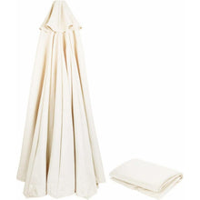 Sonnenschirm Ersatzbezug 230cm Beige/Khaki UV Schutz