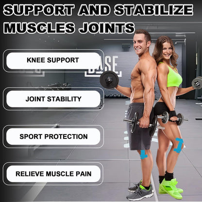 Knie Tape Set 16 Stück – Stabilisierung & Schmerzlinderung