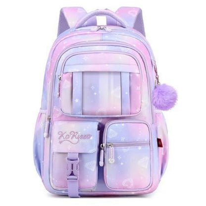 Schultasche Mädchen Rucksack Atmungsaktiv Lila 1. - 5. Klasse