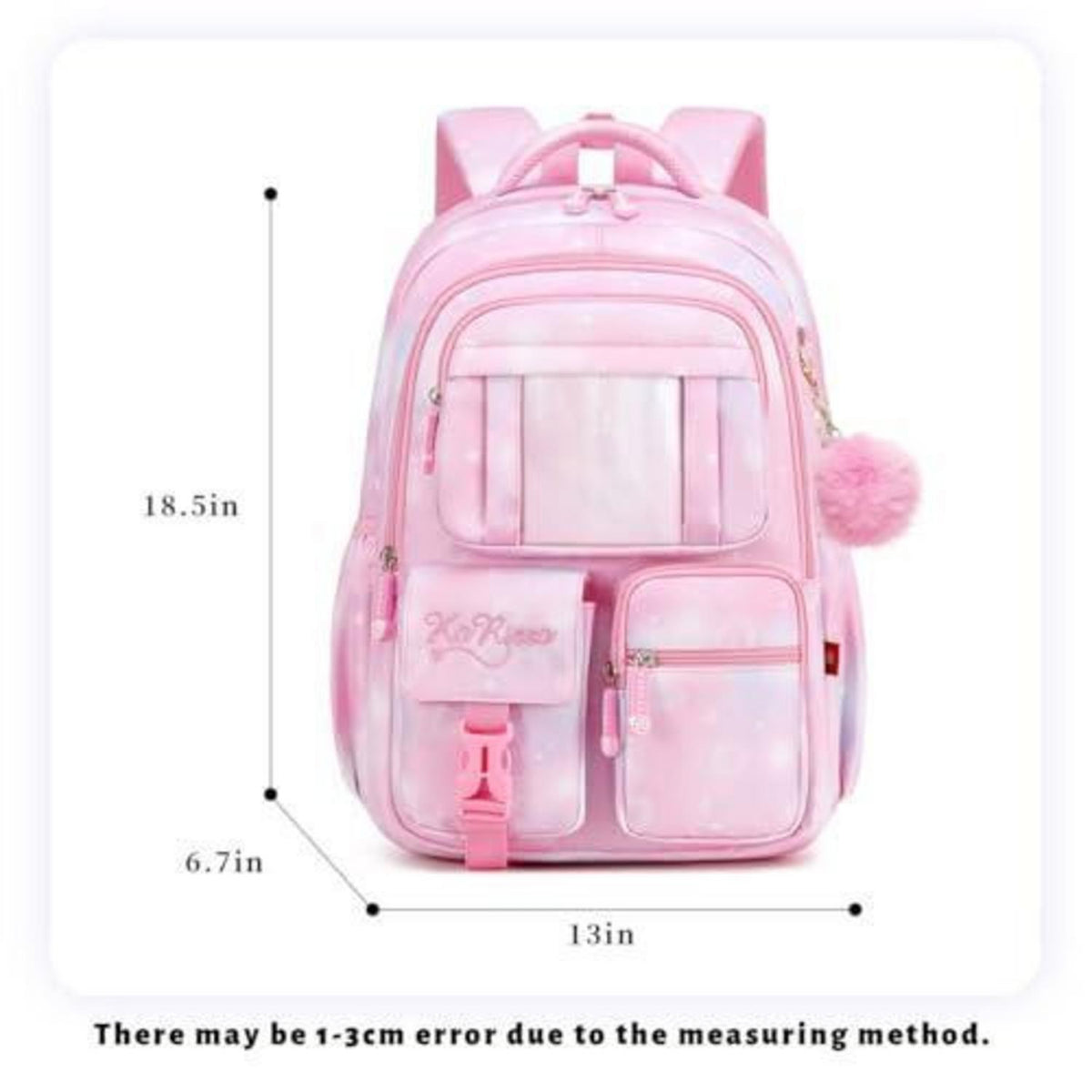 Schultasche Mädchen Rucksack Atmungsaktiv Lila 1. - 5. Klasse