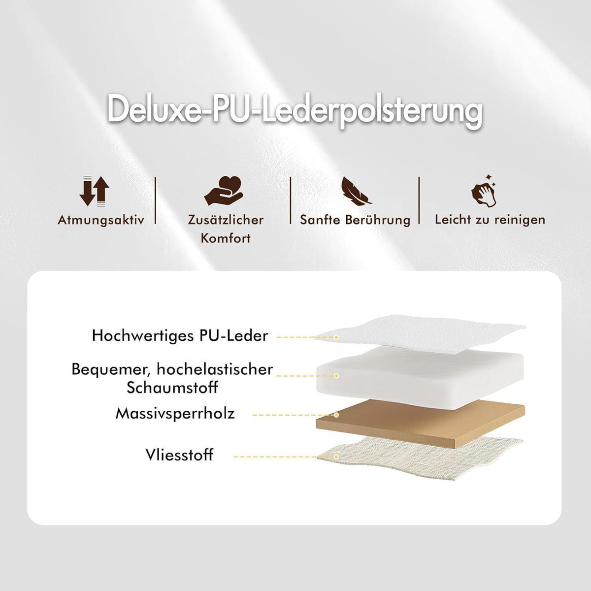 Verstellbarer Barhocker-Set (2x) Weiß mit Fußstütze
