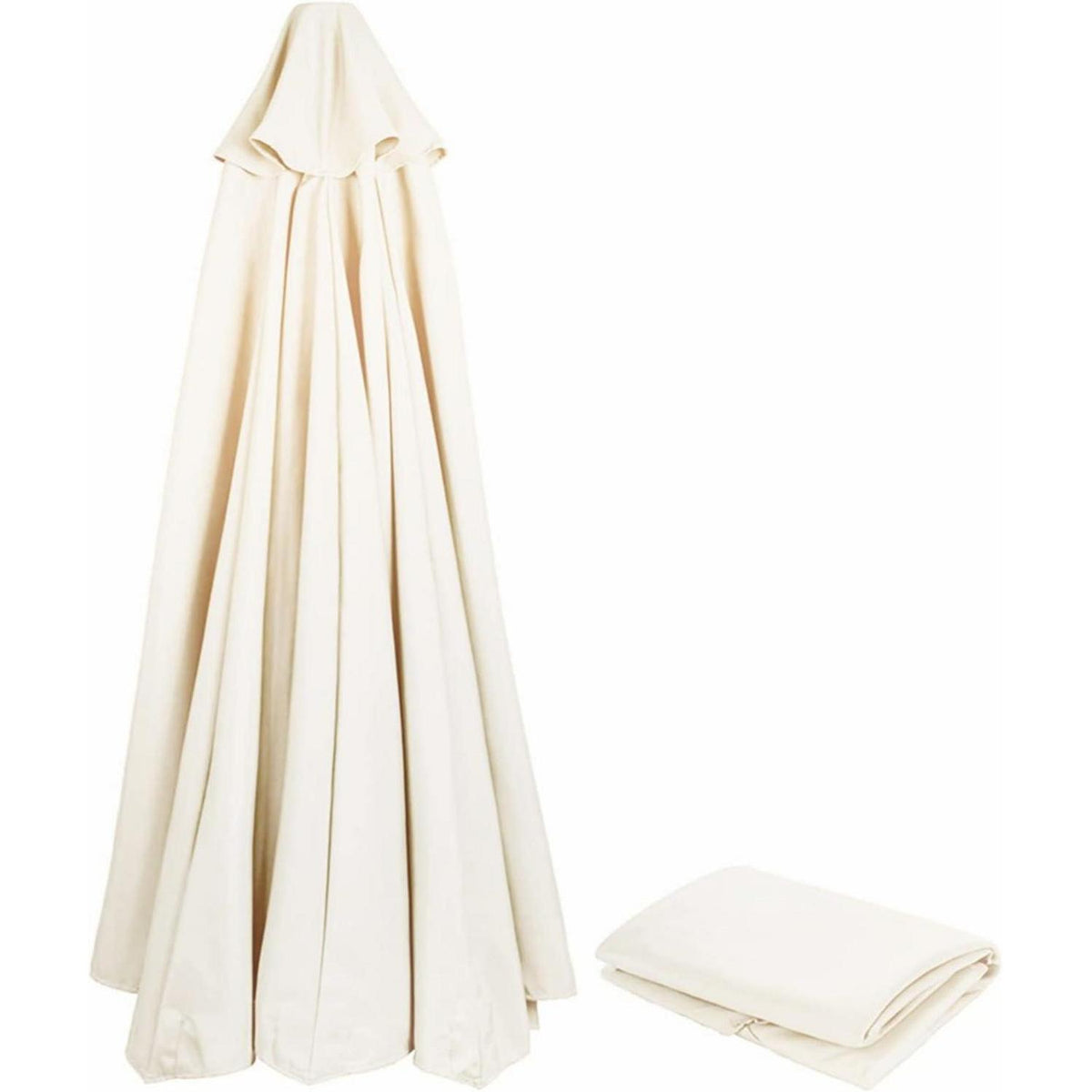 Sonnenschirm Ersatzbezug 330cm 8 Streben Beige UV80+