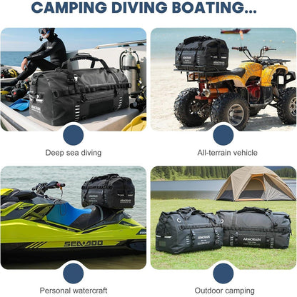 Wasserdichte Reisetasche 120-140L für Motorrad, Auto & Boot