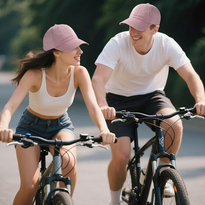 Vintage Baseball Cap Baumwolle Rosa – Unisex Retro Basecap