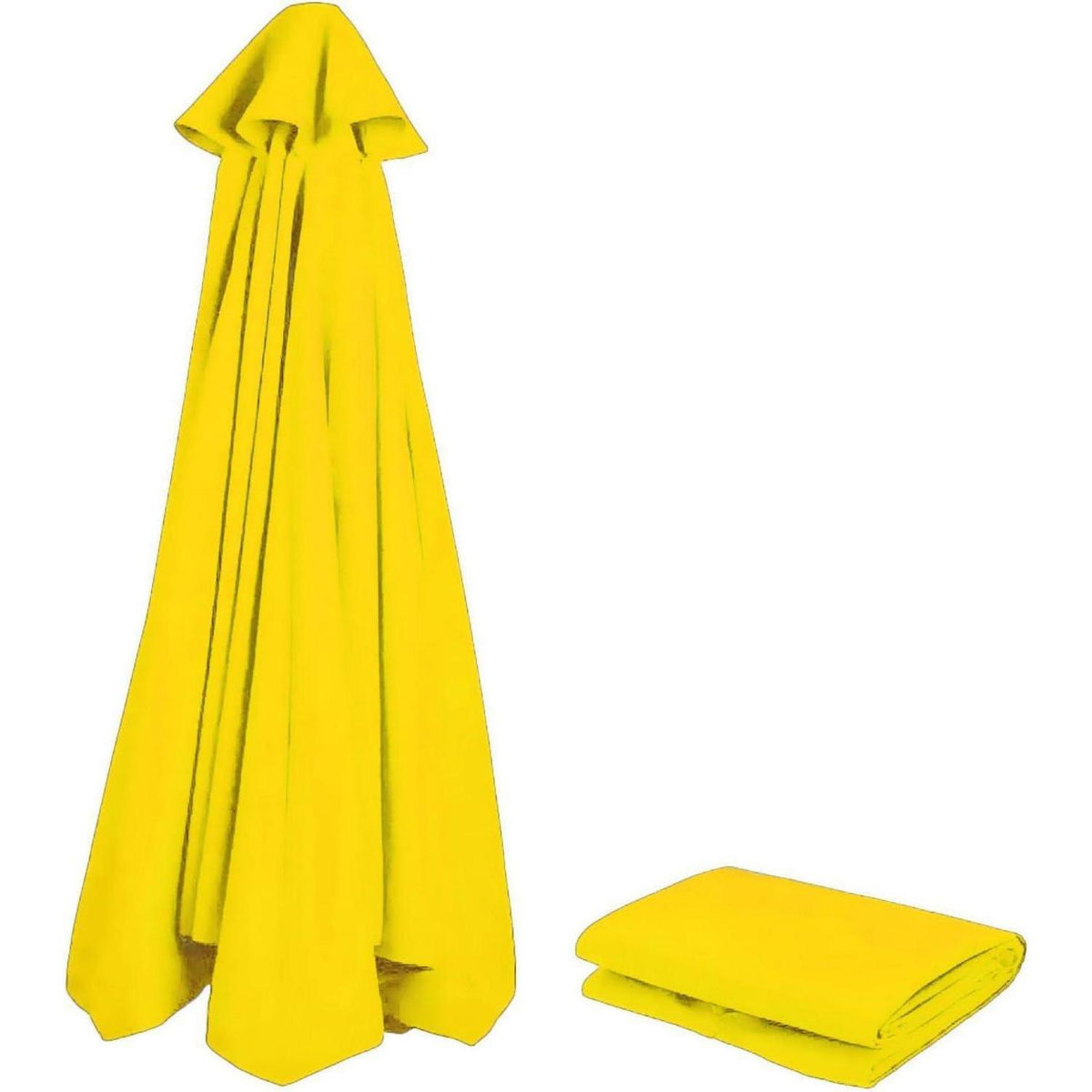 Sonnenschirm Ersatzbezug 350cm 8 Streben Gelb UV Schutz