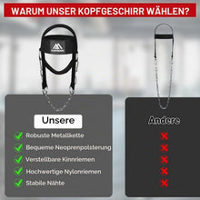 Nackentrainer für Kraftsport – Gewichtheben Kette Geschirr