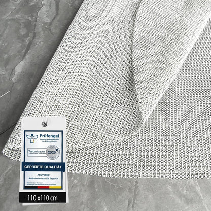 Rund Teppich Antirutschmatte 110cm – Rutschfest & Vielseitig