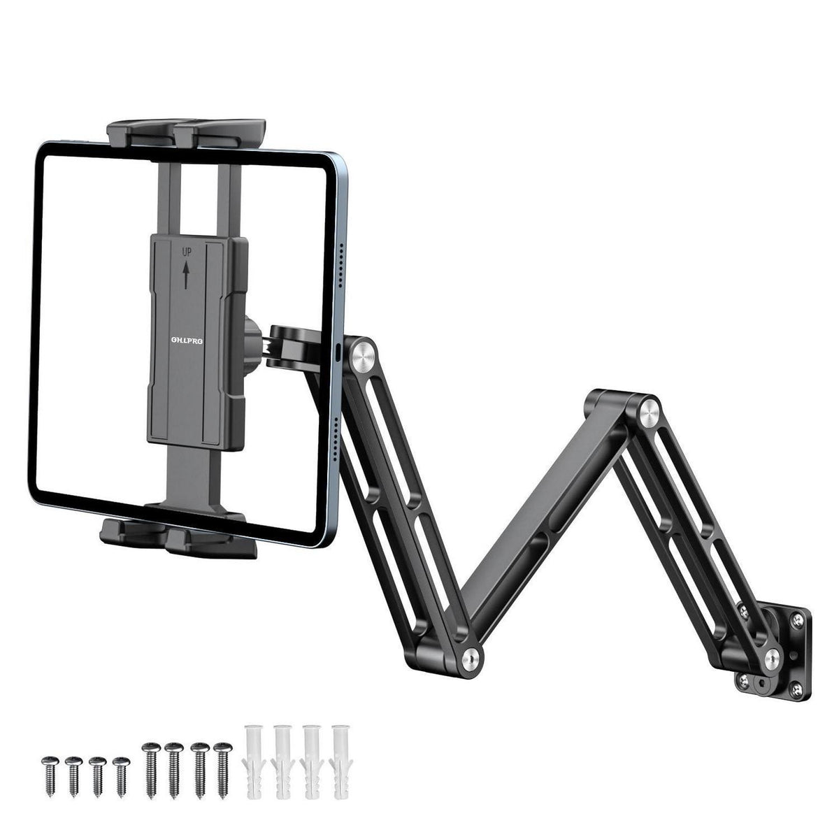 Tablet Wandhalterung 360° Drehbar, Verstellbar für iPad & Co.