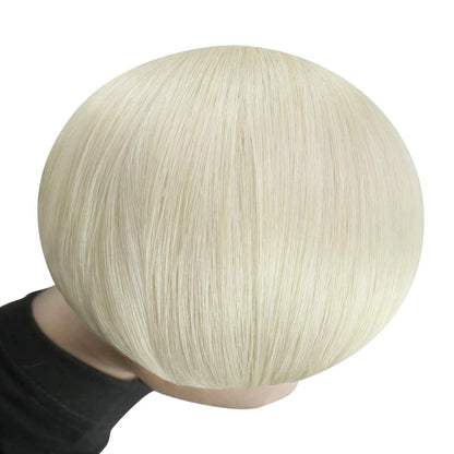 Echthaar Bonding Extensions Platinblond 55cm - U Tip