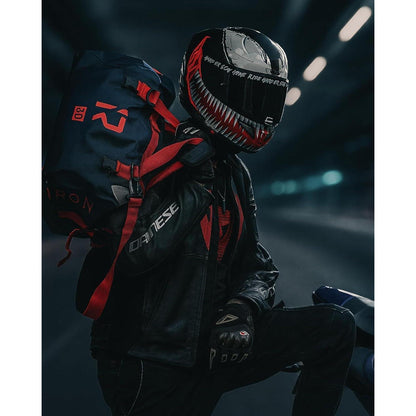 Wasserdichte Motorrad Gepäckrolle 50L – Hecktasche für Touren & Alltag