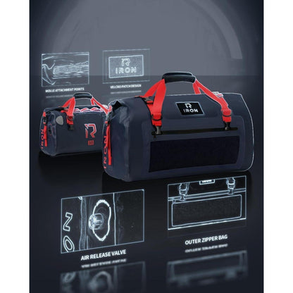 Wasserdichte Motorrad Gepäckrolle 50L – Hecktasche für Touren & Alltag
