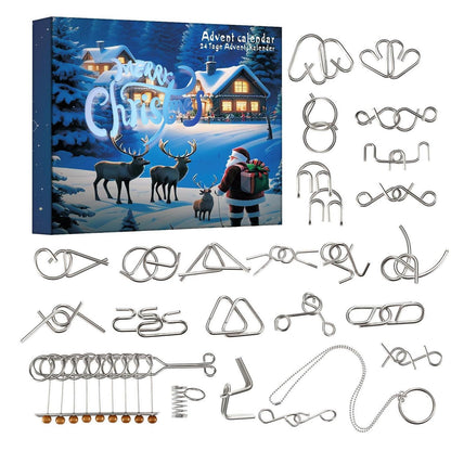 Adventskalender Knobelspiele 2026 für Kinder & Erwachsene