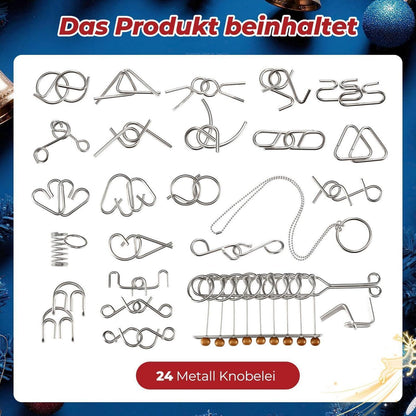 Adventskalender Knobelspiele 2026 für Kinder & Erwachsene