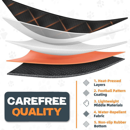 Kofferraumschutz Hund mit Seiten- und Ladekantenschutz, Wasserdicht