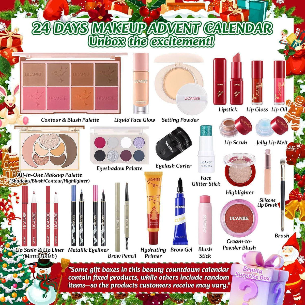 Make-up Adventskalender 2026 – 24 Tage Beauty Überraschungen