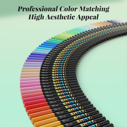 Acrylfarbstifte Set 80 Farben – Flüssig, Vielseitig & Langlebig