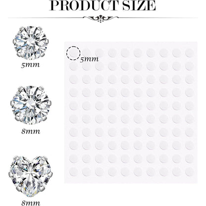 Fake Bauchnabelpiercing Clip On Schmetterling Herz Mond Chirurgenstahl Silber