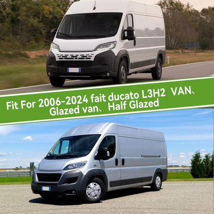 Vollgarage für Fiat Ducato 2006-2024 – Wasserdichte Autoabdeckung mit Türverschluss