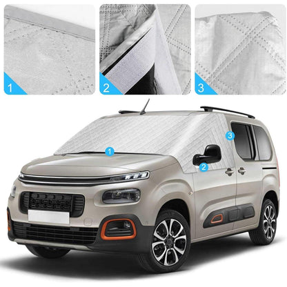 Frontscheibenabdeckung Citroen Berlingo 2018-2025 – Frost & Sonnenschutz