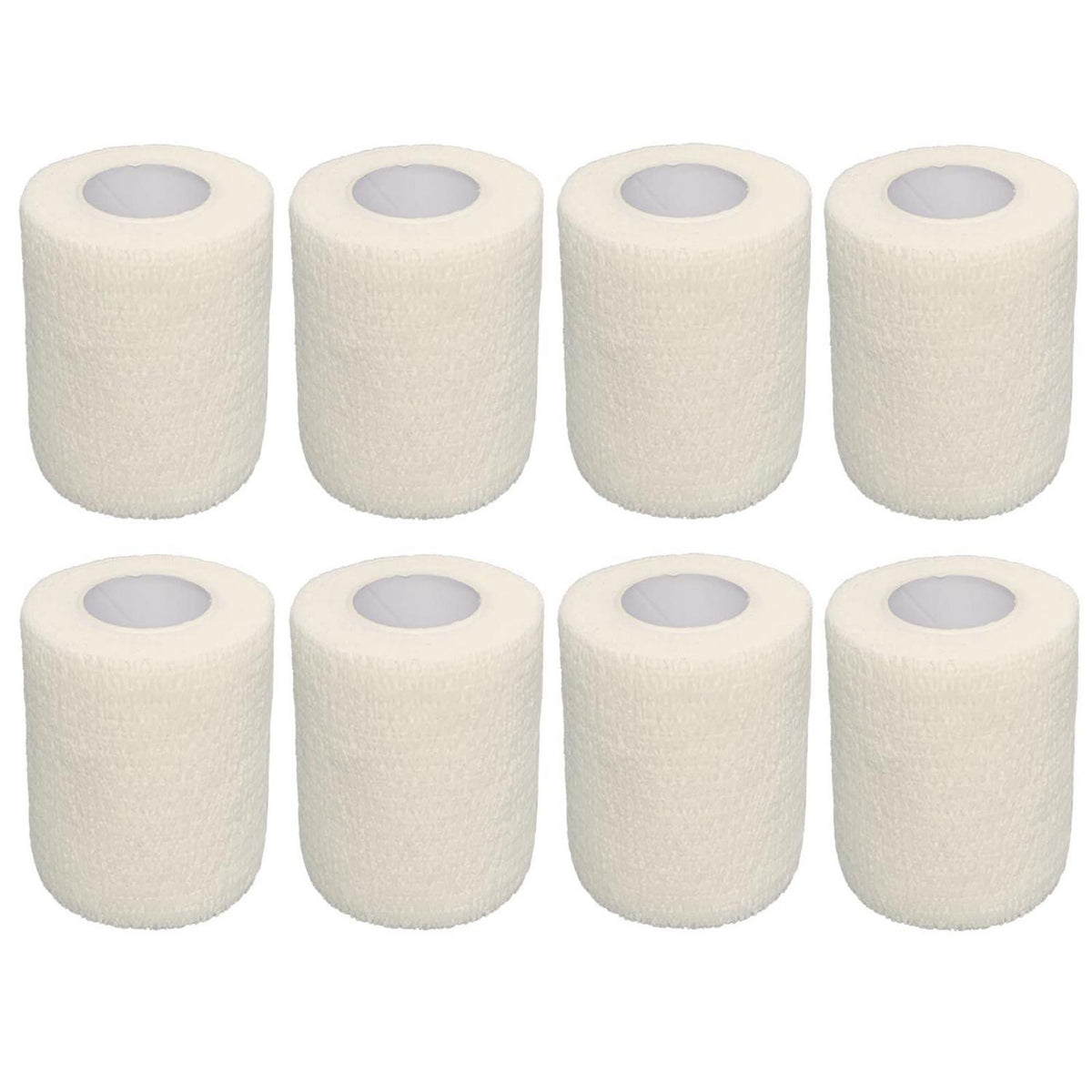 8 Rollen Selbstklebende Bandage 5cm x 4,5m – Elastische Fixierbinde
