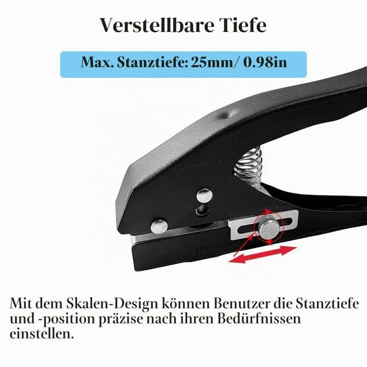 Einzelloch Locher 15mm – Papierstanzer für Basteln & Handwerk