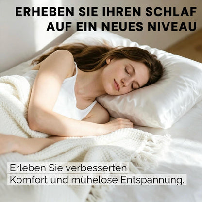 Seidenkissenbezug 80x80 - Maulbeerseide für Haut & Haar
