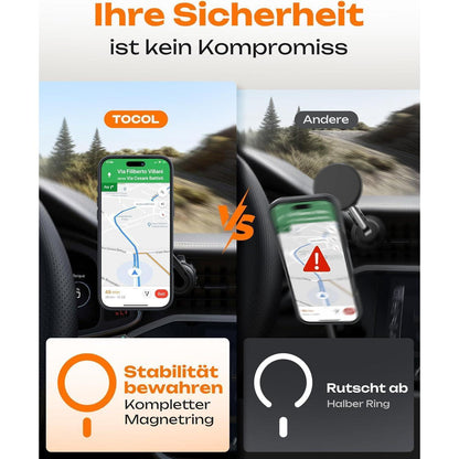 iPhone 17 Pro Max Hülle MagSafe, Kameraschutz, Matt Grau
