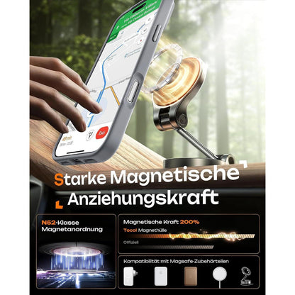 iPhone 17 Pro Max Hülle MagSafe, Kameraschutz, Matt Grau