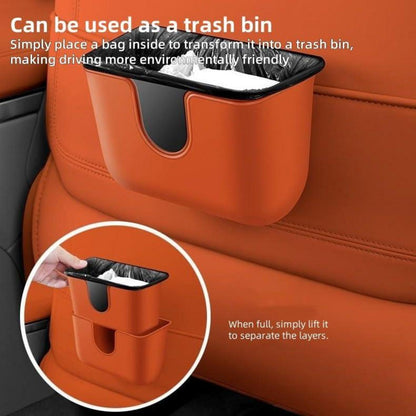 Auto-Mülleimer hängend, wasserdicht & mit Fächern