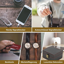 Keyless Go Schlüsselbox mit Signalblocker Schwarz