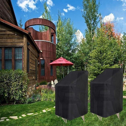 Gartenstuhl Schutzhülle wasserdicht & UV-beständig 75x75x120cm