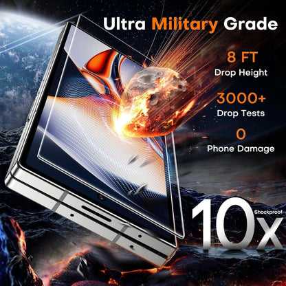 Schutzglas für Galaxy Z Fold 7, 2 Stück, Auto-Installation