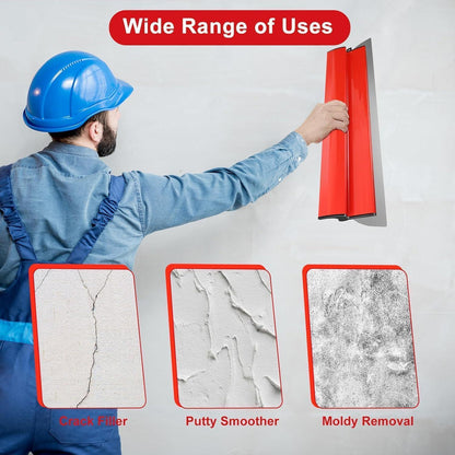 Trockenbau Spachtel Set mit Koffer | 4 Größen + Zubehör