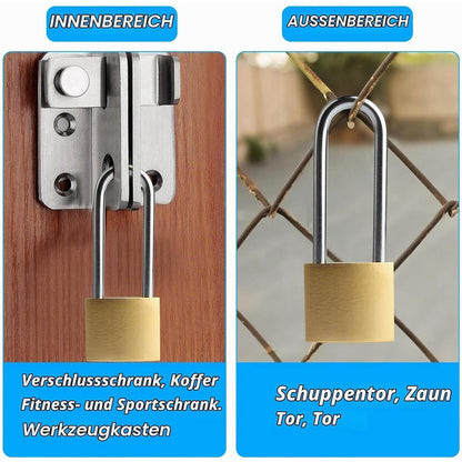 8x Gleichschließende Vorhängeschlösser mit Schlüssel 32mm